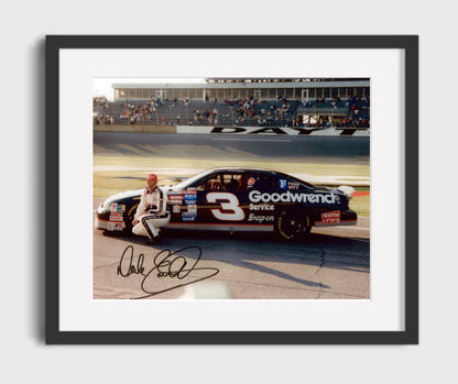 Dale Earnhardt Goodwrench Chevrolet No. 3 - Racing Framed Print