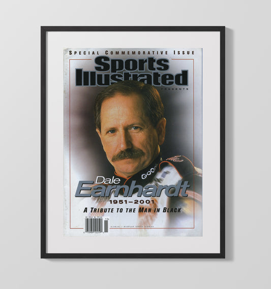 Dale Earnhardt - Sports Illustrated Tribute 2001 - Canvas racing wall art