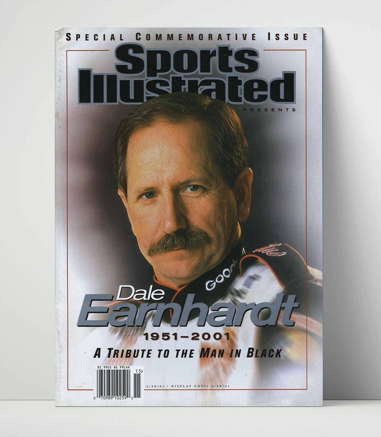 Dale Earnhardt - Sports Illustrated Tribute 2001 Racing Wall Art 16x20 Unframed Print wall art print – Racing Wall Art decor