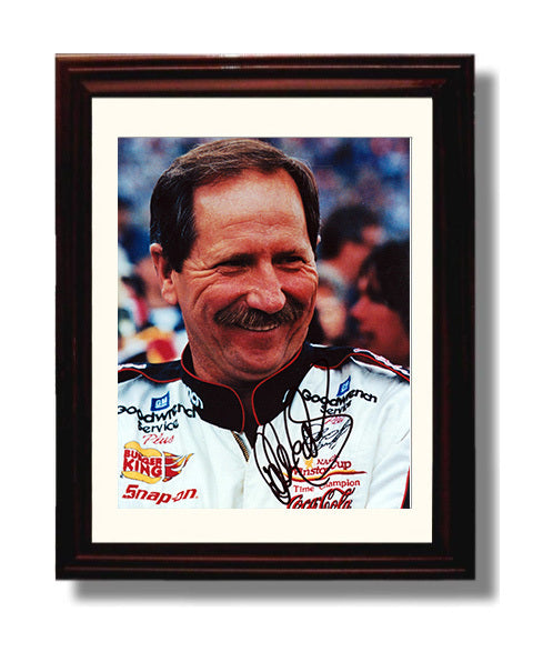 Dale Earnhardt Sr - Goodwrench Portrait Smile Racing Wall Art 8x10 Beveled Frame wall art print – Racing Wall Art decor