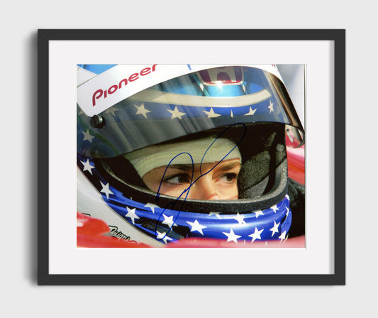 Danica Patrick IndyCar Helmet - Canvas racing wall art