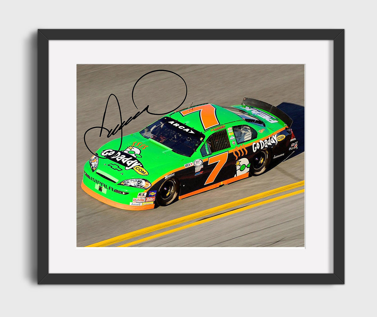 Danica Patrick - GoDaddy No. 7 Car - Canvas racing wall art