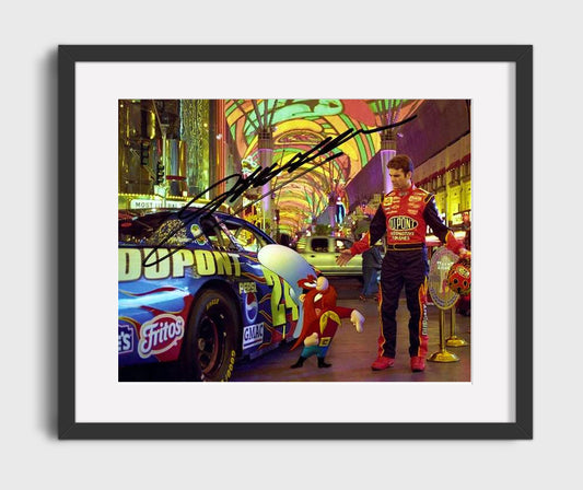 Jeff Gordon - Dupont No. 24 Las Vegas Promotion - Canvas racing wall art
