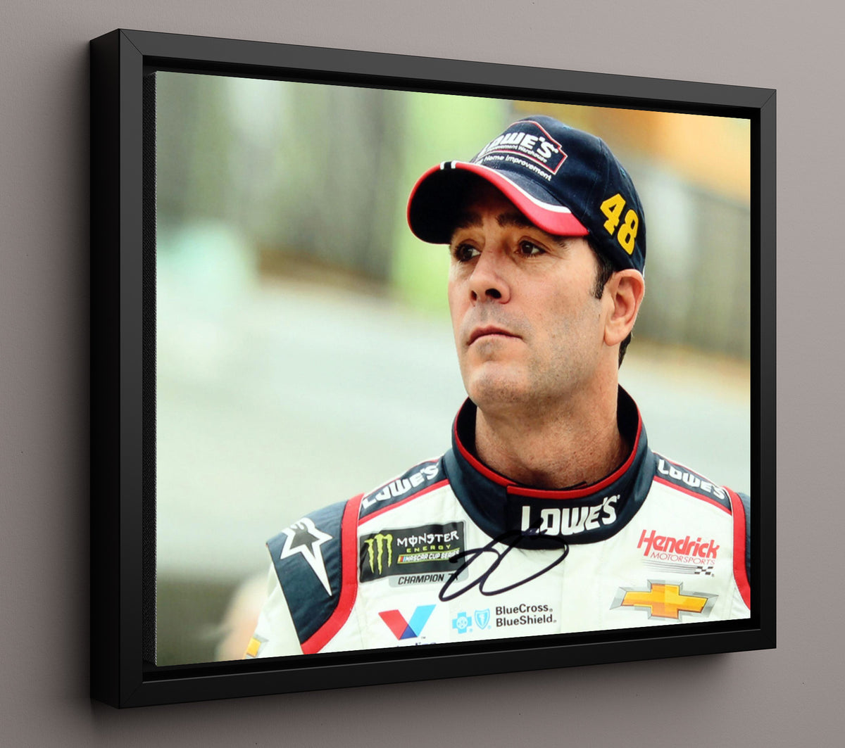 Jimmie Johnson Hendrick Motorsports Driver - Unframed Print racing wall art