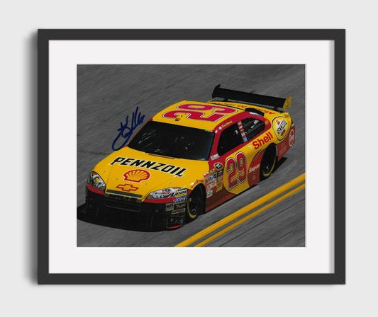 Kevin Harvick - Pennzoil Shell Ford - Canvas racing wall art