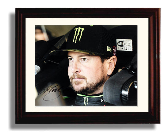 Kurt Busch - Monster Energy Portrait Racing Wall Art 8x10 Beveled Frame wall art print – Racing Wall Art decor