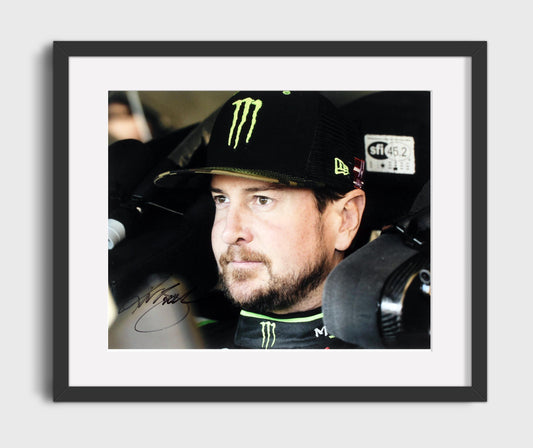 Kurt Busch Monster Energy Racing Driver - Canvas racing wall art