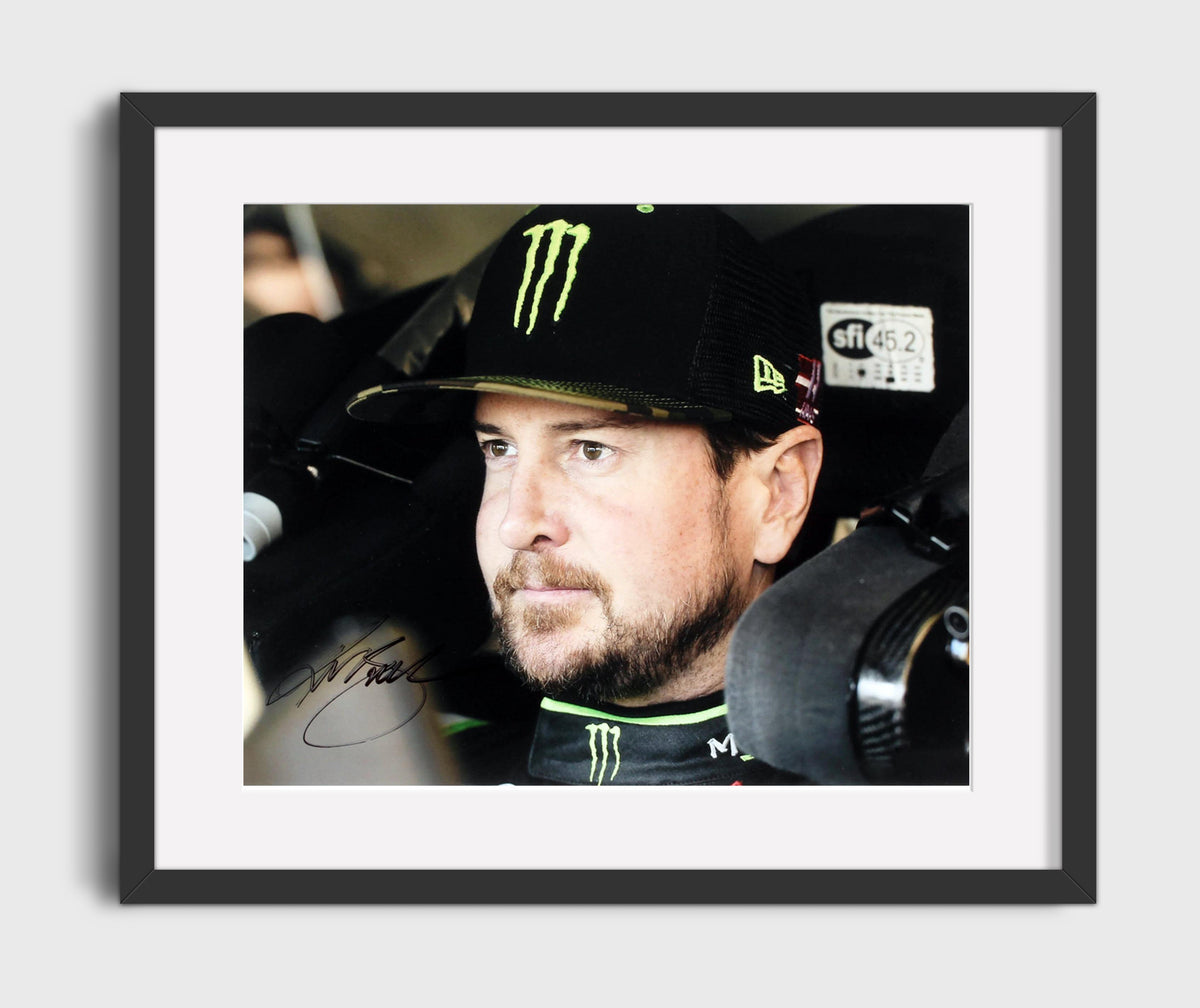 Kurt Busch Monster Energy Racing Driver - Canvas racing wall art