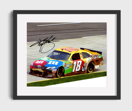 Kyle Busch - Victory Burnout Celebration - Canvas racing wall art