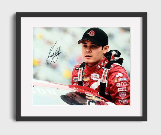 Kyle Larson Target Racing Driver - Canvas racing wall art