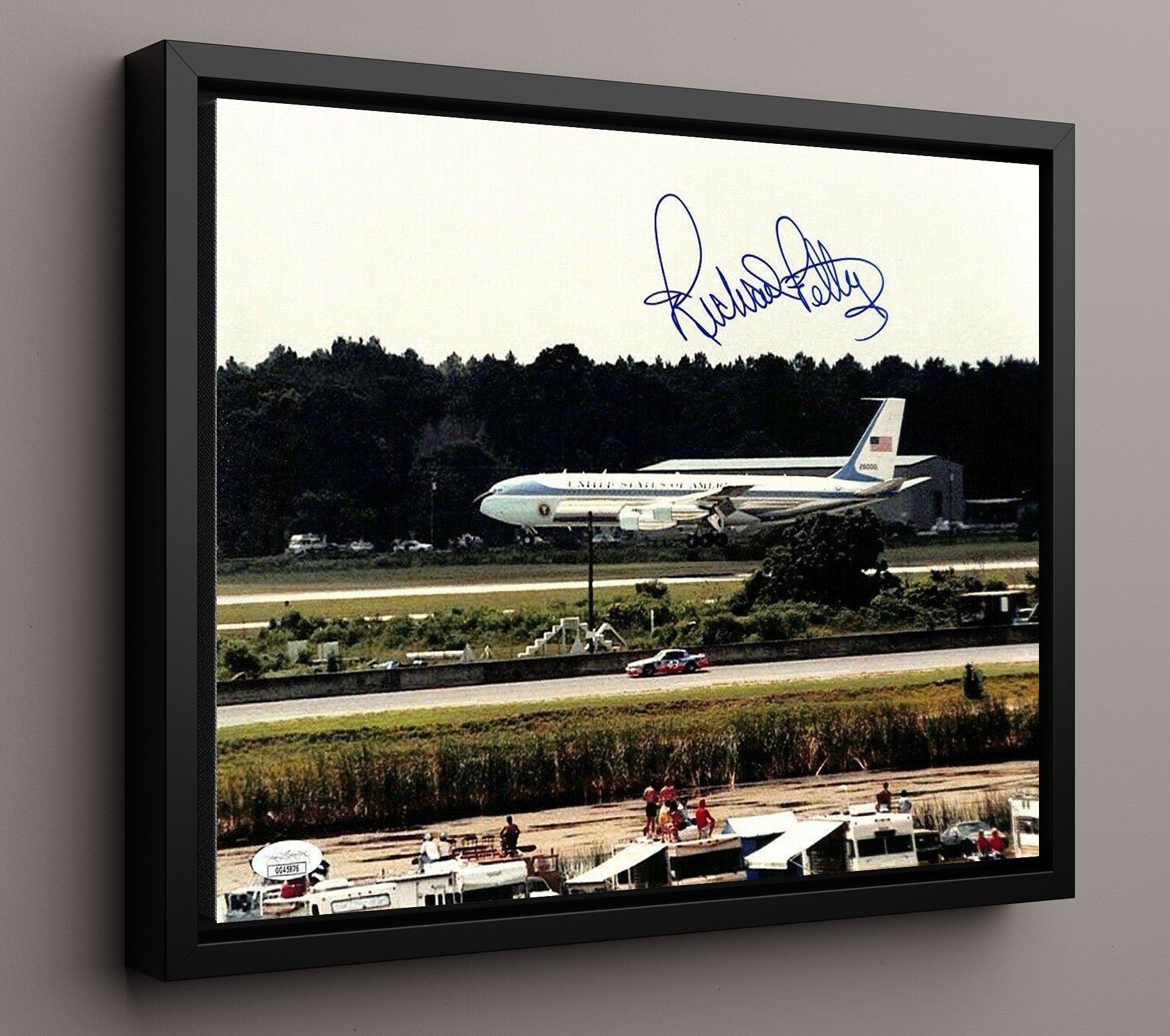 Richard Petty - Air Force One - Unframed Print racing wall art