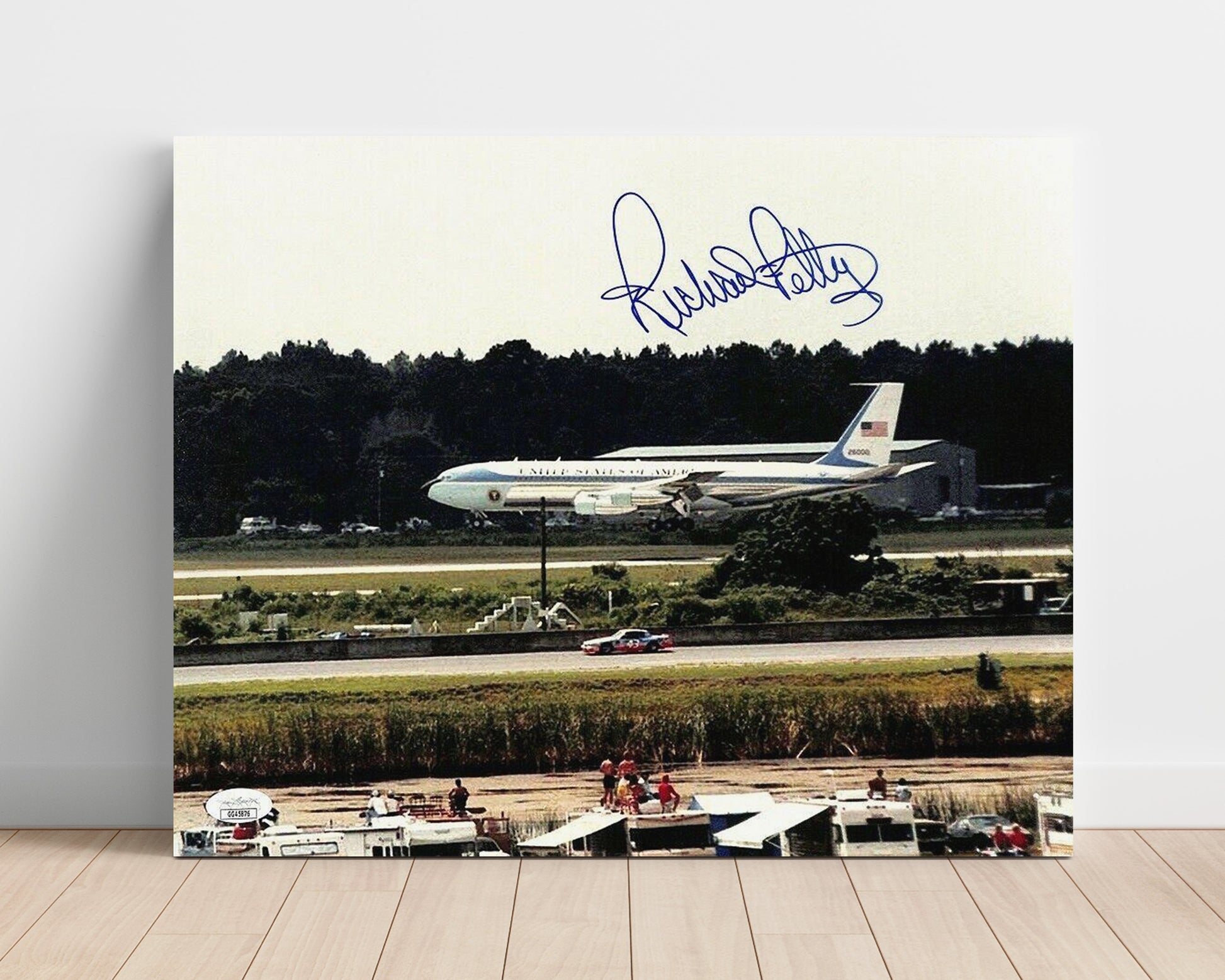 Richard Petty - Air Force One - Gallery Frame racing wall art