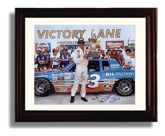 Richard Petty - Victory Lane- Landscape.jpg Racing Wall Art 8x10 Beveled Frame wall art print – Racing Wall Art decor