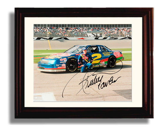 Ricky Craven - Daytona Finish- Landscape.jpg Racing Wall Art 8x10 Beveled Frame wall art print – Racing Wall Art decor
