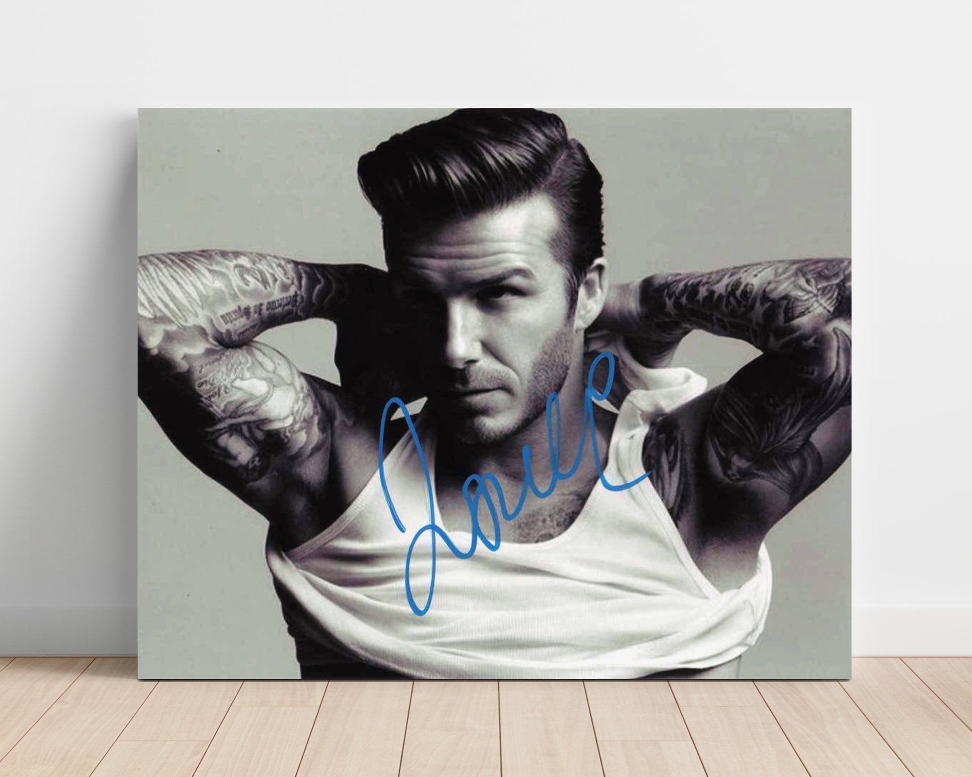 David Beckham England Legendary Midfielder Classic Action Soccer Print 16x20 Unframed Print soccer wall art print – Soccer Prints decor