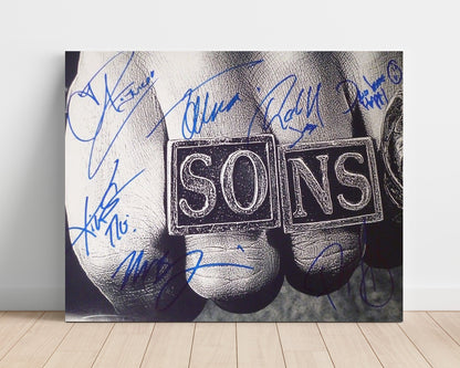 CHiPs - Cast Portrait - California Highway Patrol Autograph Print Unframed