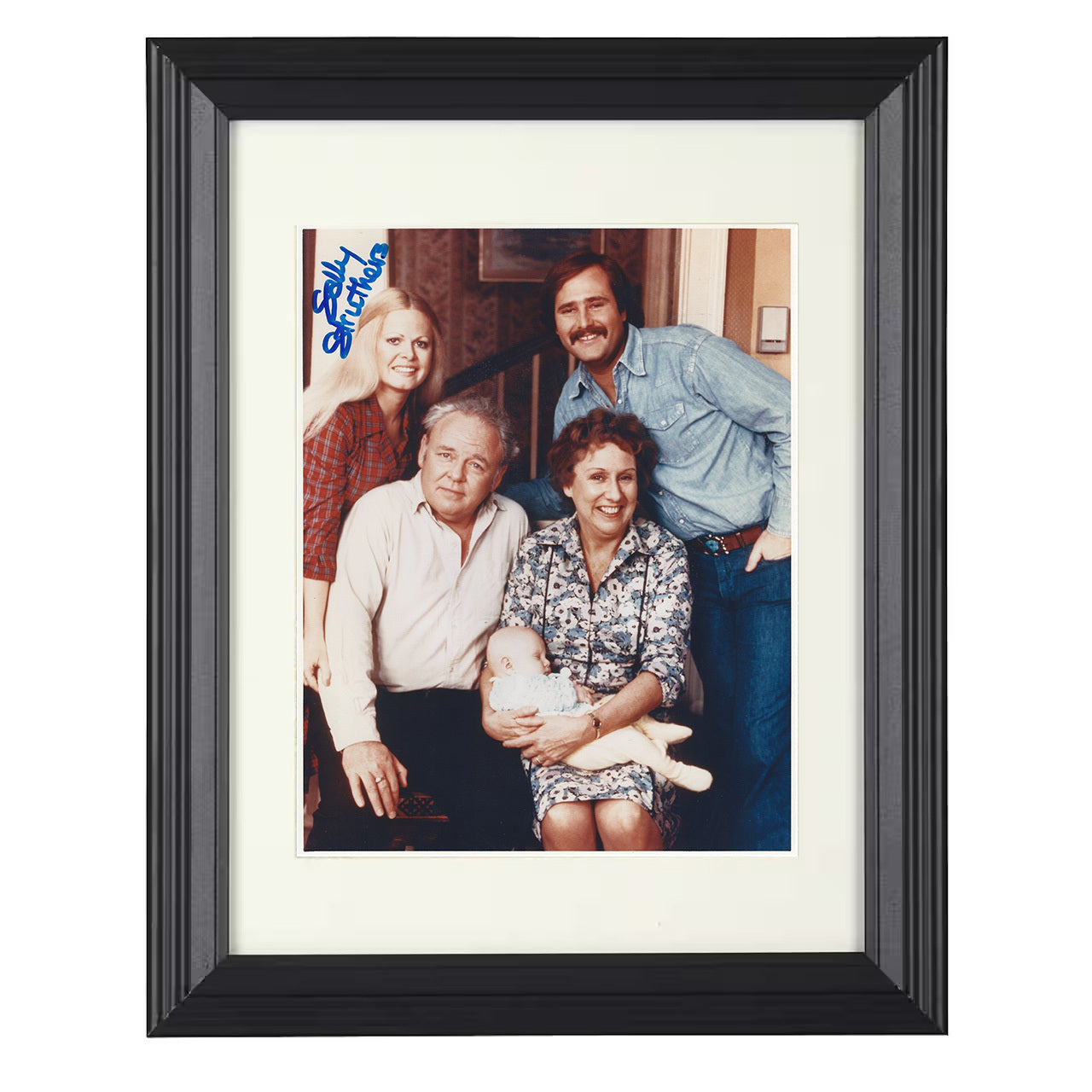 All in the Family – Sally Struthers – Gloria Family Image – 8x10 black beveled framed television wall art