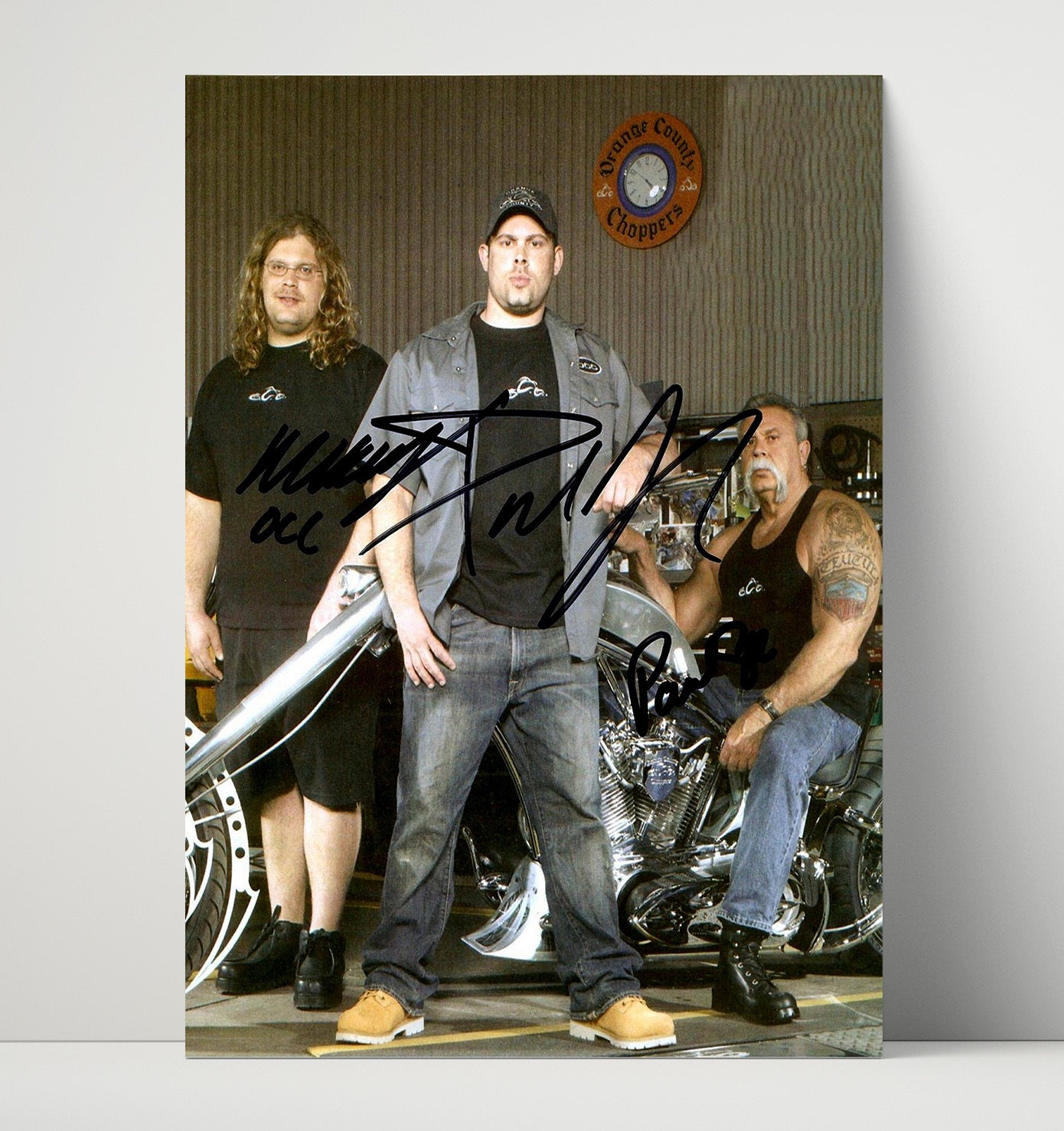 American Choppers - Teutul Family Custom Bike Builders - Vintage Television Wall Art - 16x20 Unframed Print wall art print - television decor