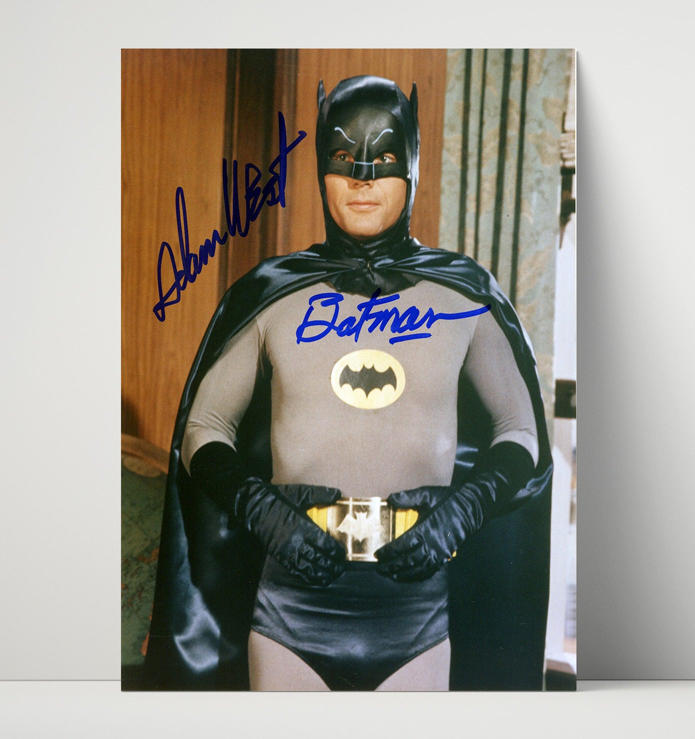 Batman - Adam West Bright Knight of Gotham - Vintage Television Wall Art - 16x20 Unframed Print wall art print - television decor