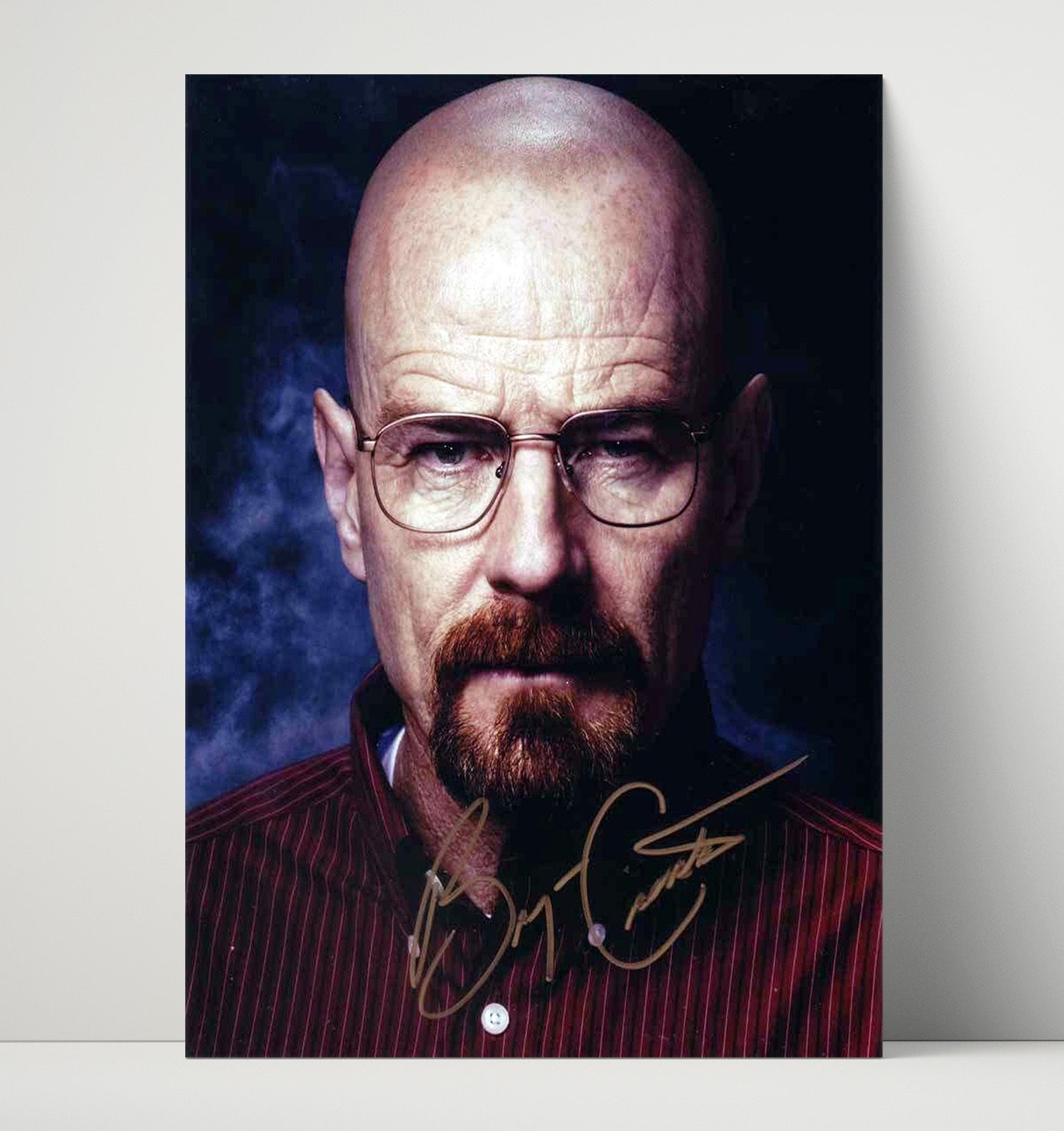 Breaking Bad - Bryan Cranston Walter White Heisenberg Intense Close - Vintage Television Wall Art - 16x20 Unframed Print wall art print - television decor