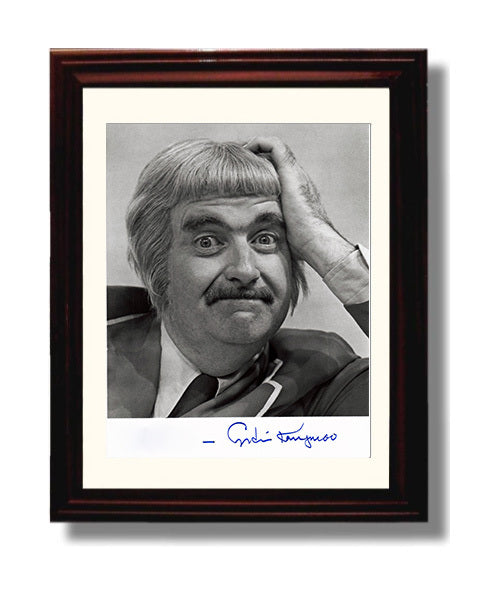 Captain Kangaroo - Bob Keeshan Whimsical Kids TV Host - Vintage Television Wall Art - 8x10 Beveled Frame wall art print - television decor