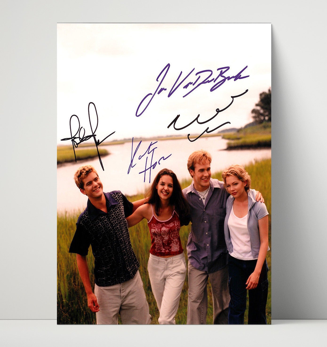 Dawsons Creek - Cast Ensemble - Vintage Television Wall Art - 16x20 Unframed Print wall art print - television decor