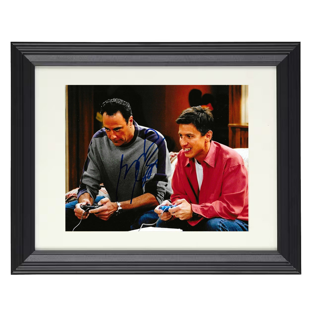Everybody Loves Raymond – Robert Barone Living Room Video – 8x10 black beveled framed television wall art
