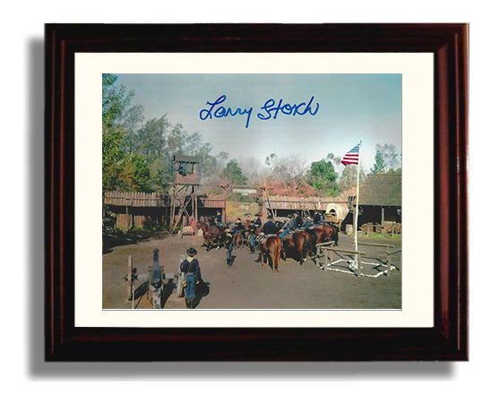 F Troop - Larry Storch (Agarn) Frontier Fort - Vintage Television Wall Art - 8x10 Beveled Frame wall art print - television decor