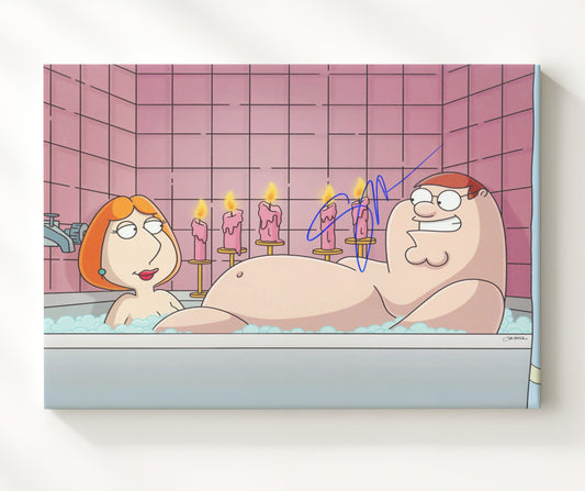 Family Guy - Seth MacFarlane (Creator) Brian Griffin Character Art - Canvas television wall art