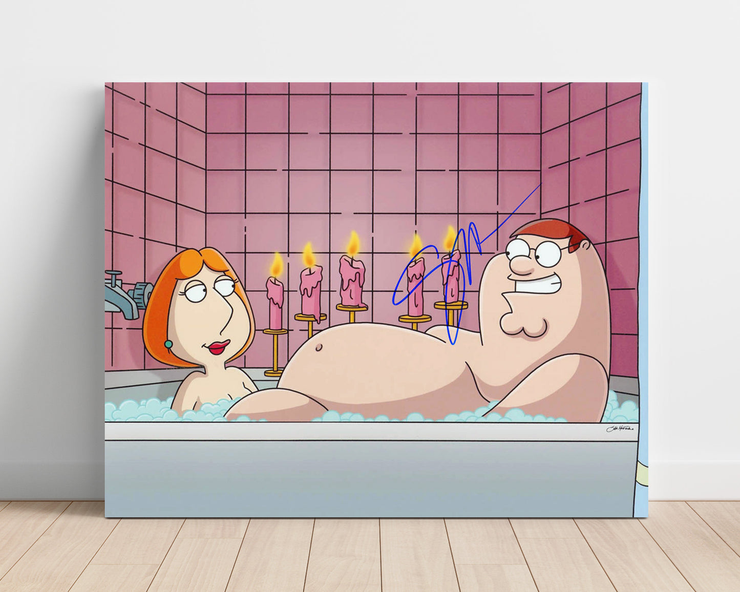Family Guy - Seth MacFarlane (Creator) Brian Griffin Character Art - Vintage Television Wall Art - 16x20 Unframed Print wall art print - television decor