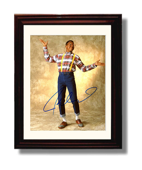 Family Matters - Jaleel White Steve Urkel Suspenders Pose - Vintage Television Wall Art - 8x10 Beveled Frame wall art print - television decor