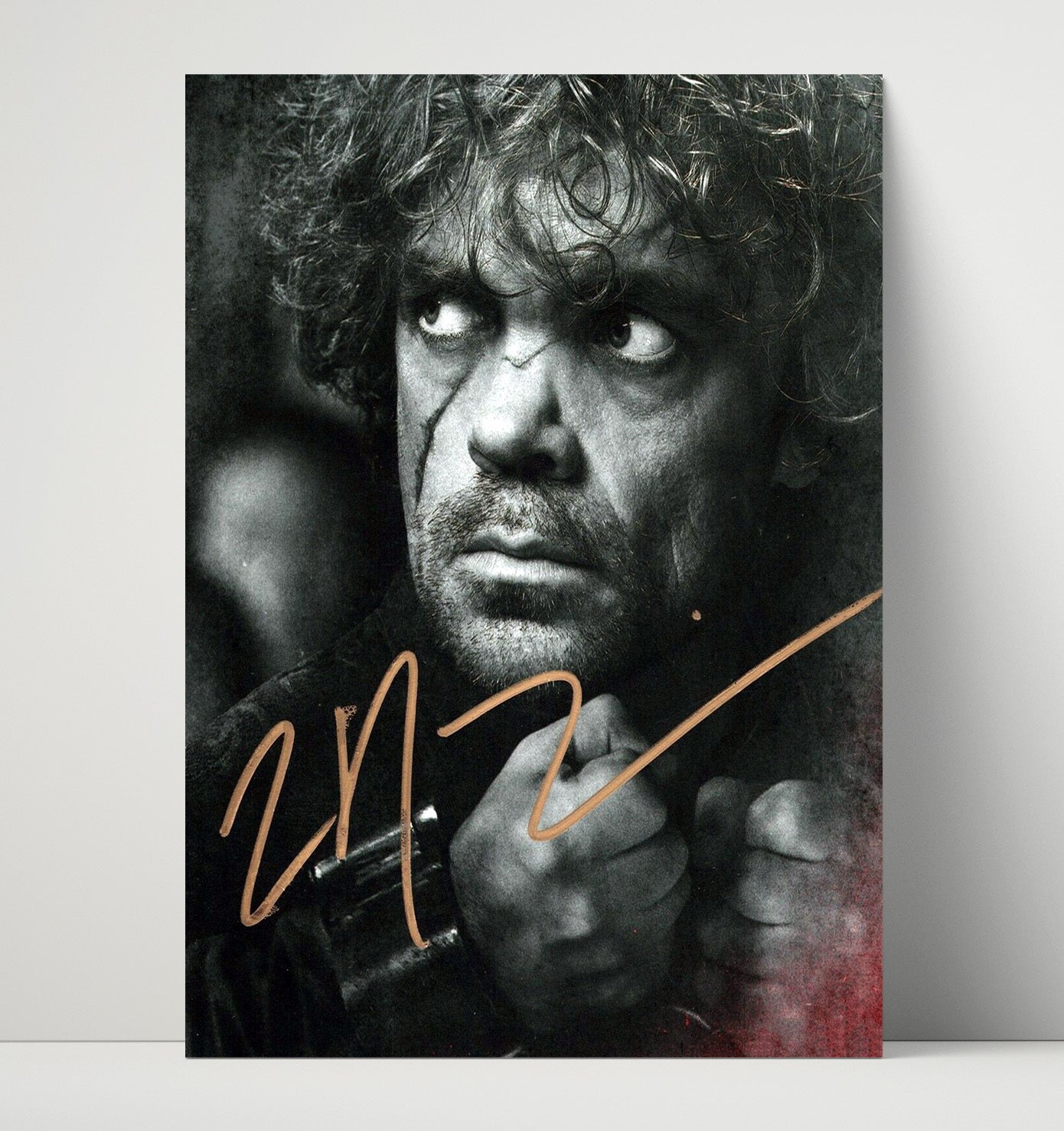 Game of Thrones - Peter Dinklage - Tyrion Lannister Battle Armor - Vintage Television Wall Art - 16x20 Unframed Print wall art print - television decor