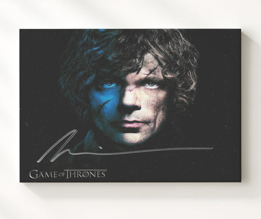 Game of Thrones - Peter Dinklage (Tyrion Lannister) Blue Scar - Canvas television wall art