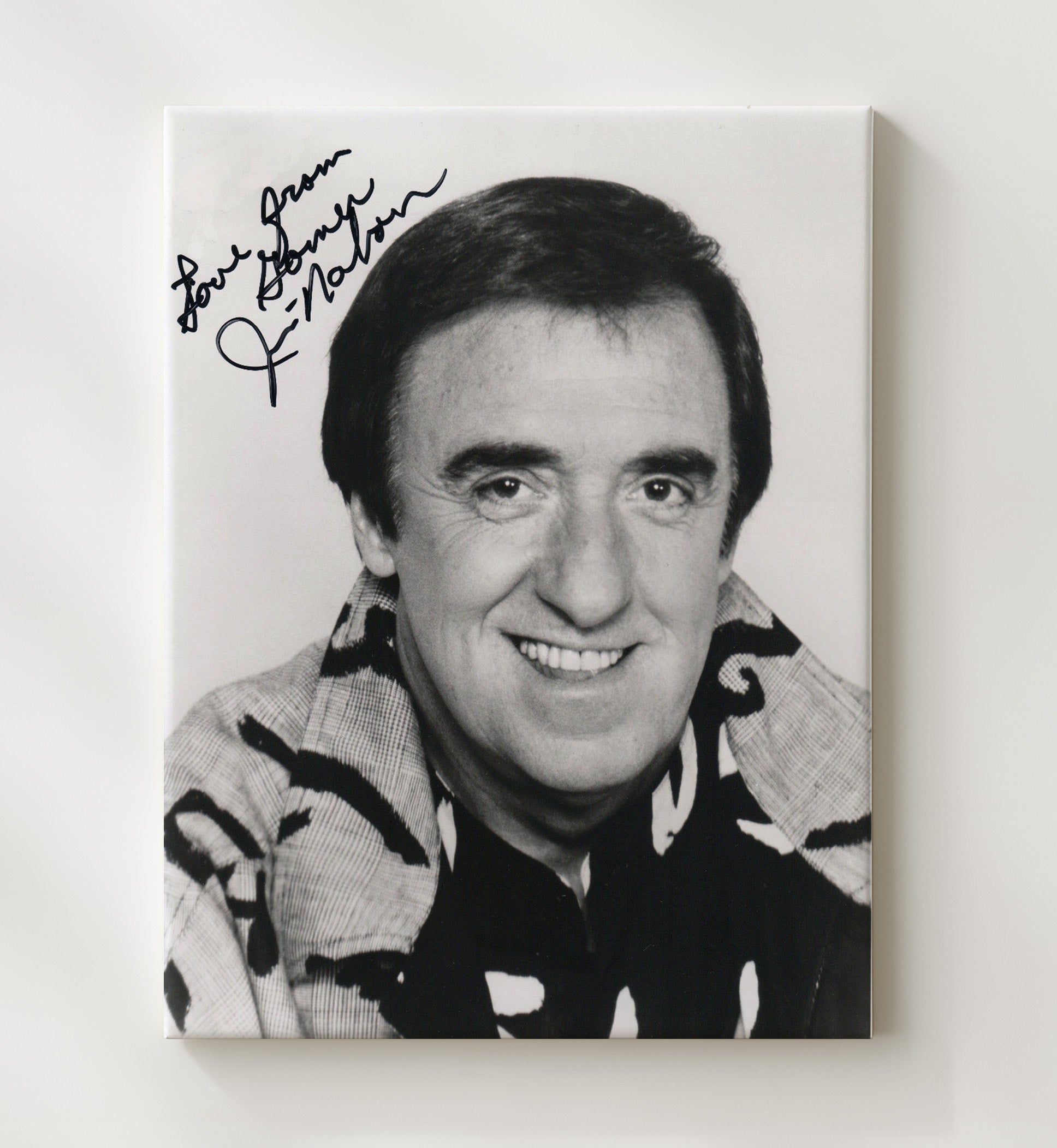 Gomer Pyle USMC - Jim Nabors - Classic Studio Headshot - Vintage Television Wall Art - 20x24 Canvas wall art print - television decor