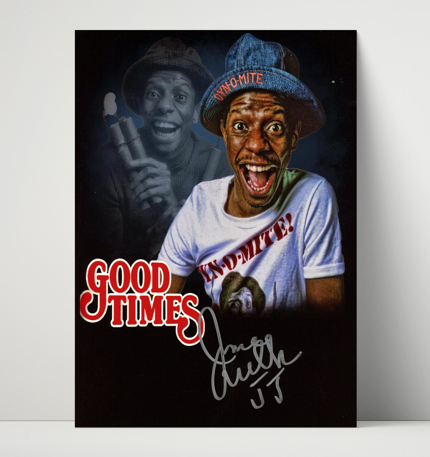 Good Times - Jimmie Walker - J.J. Evans Dynomite Promo Poster - Vintage Television Wall Art - 16x20 Unframed Print wall art print - television decor