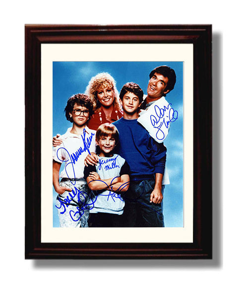 Growing Pains - Cast Seaver Family Studio - Vintage Television Wall Art - 8x10 Beveled Frame wall art print - television decor