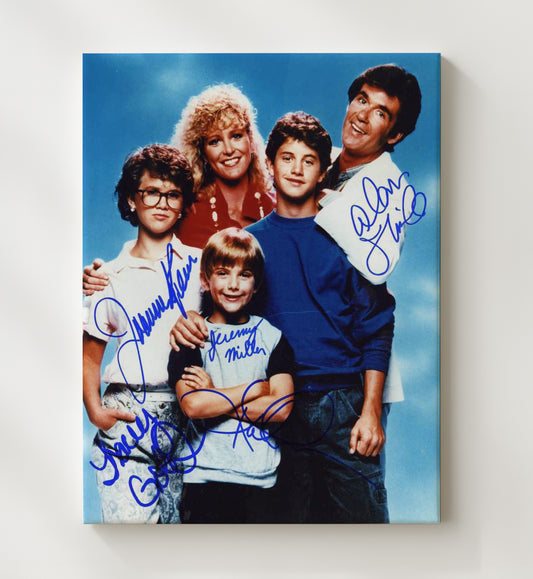 Growing Pains - Cast Seaver Family Studio - Canvas television wall art