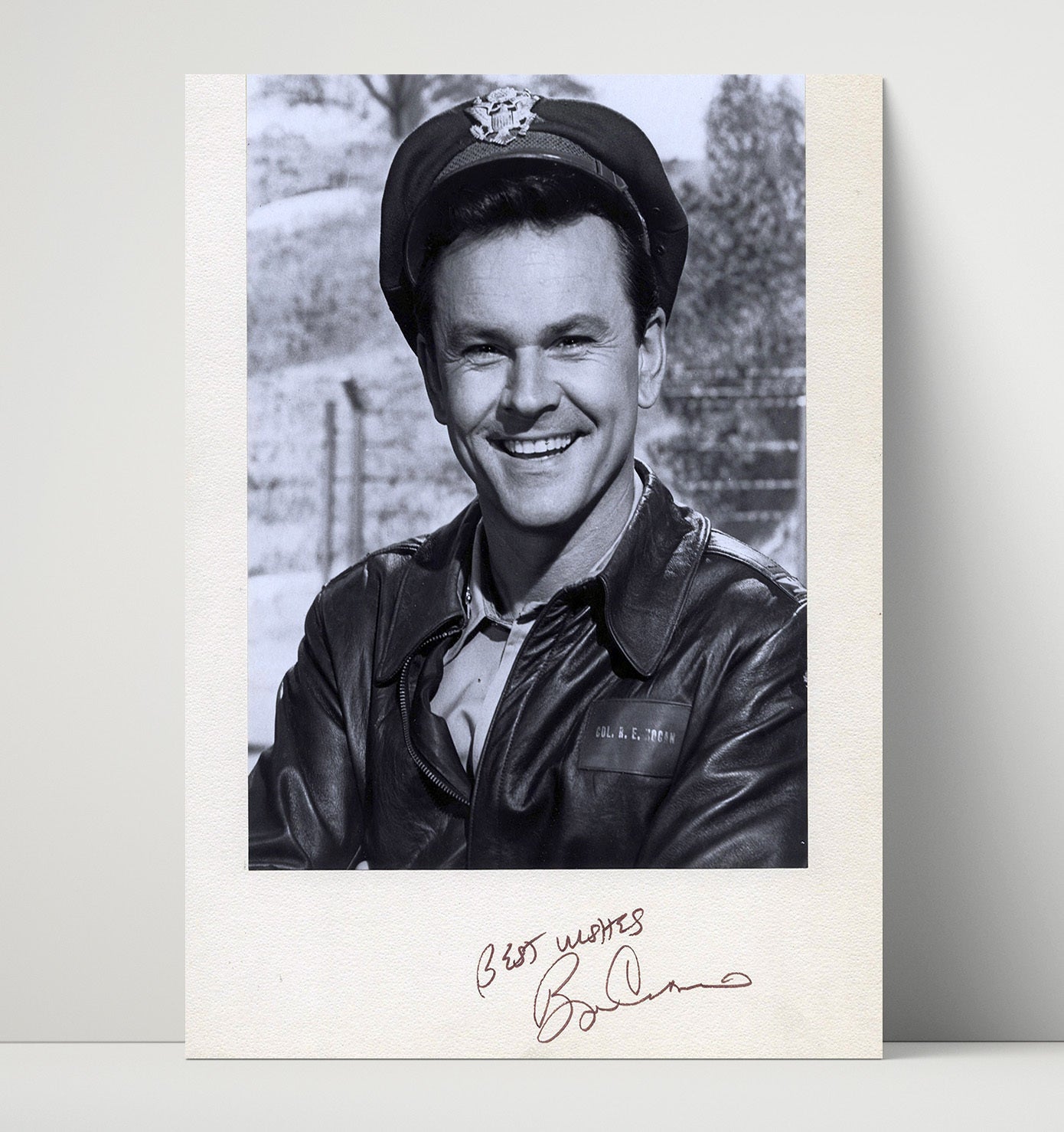 Hogans Heroes - Bob Crane Colonel Hogan Clever Escape Mastermind - Vintage Television Wall Art - 16x20 Unframed Print wall art print - television decor