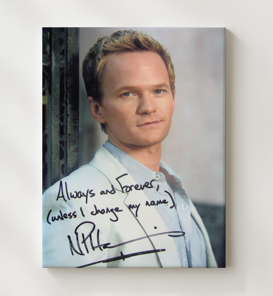 How I Met Your Mother - Neil Patrick Harris - Barney Stinson Studio Look - Canvas television wall art