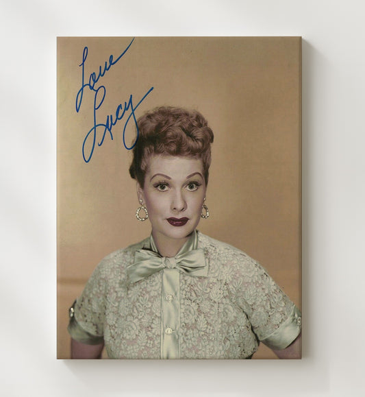 I Love Lucy - Lucille Ball - Classic Lucy Studio - Canvas television wall art