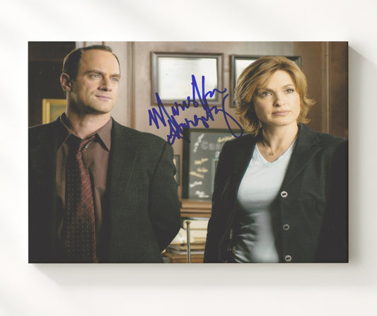 Law and Order Special Victims Unit - Mariska Hargitay (Olivia Benson) Office Interview - Canvas television wall art