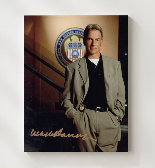NCIS - Mark Harmon - Special Agent Gibbs - Canvas television wall art