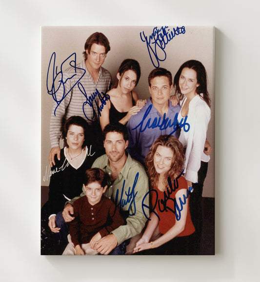 Party of Five - Cast - Early Season Ensemble Studio Shot - Canvas television wall art