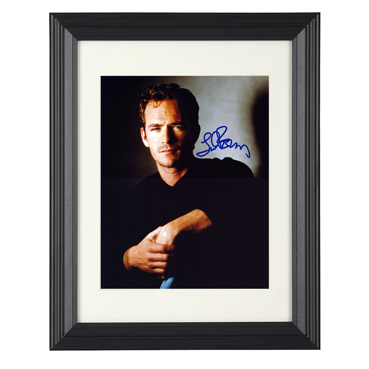 Riverdale – Luke Perry – Promo Image – 8x10 black beveled framed television wall art