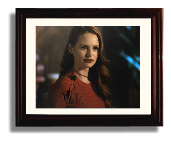 Riverdale - Madelaine Petsch (Cheryl Blossom) Red Sweater Spider Brooch - Vintage Television Wall Art - 8x10 Beveled Frame wall art print - television decor