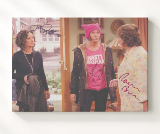 Roseanne - Roseanne Barr (Roseanne Conner) Pink Hat Scene - Canvas television wall art