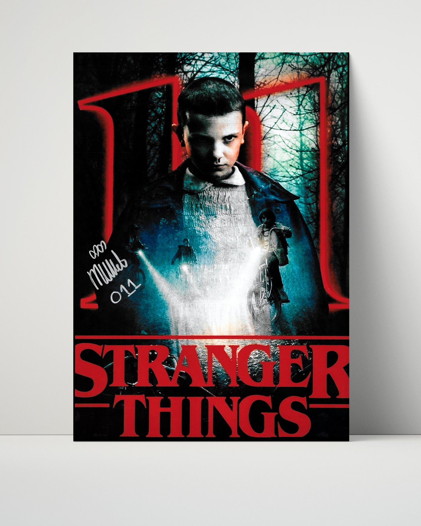 Stranger Things - Millie Bobby Brown Eleven Season One Poster - Vintage Television Wall Art - 16x20 Unframed Print wall art print - television decor
