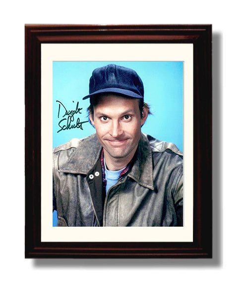 The A-Team - Dwight Schultz Howling Mad Murdock Action Scene - Vintage Television Wall Art - 8x10 Beveled Frame wall art print - television decor