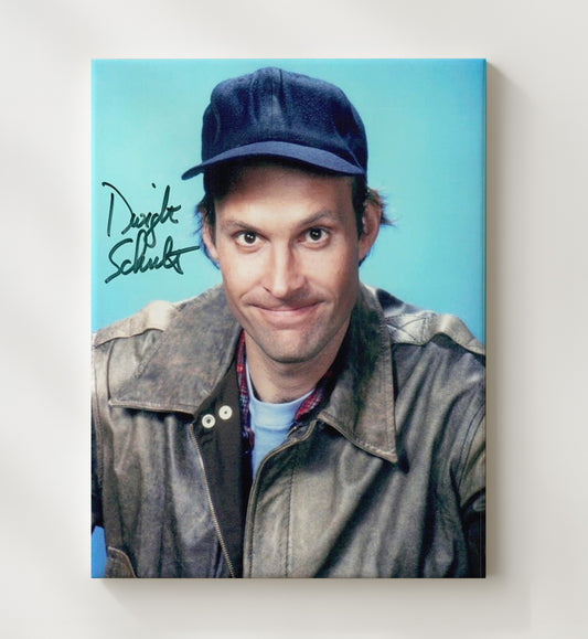 The A-Team - Dwight Schultz Howling Mad Murdock Action Scene - Canvas television wall art