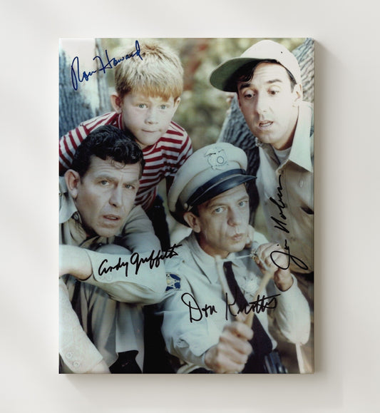 The Andy Griffith Show - Andy Griffith Don Knotts Mayberry Legends - Canvas television wall art